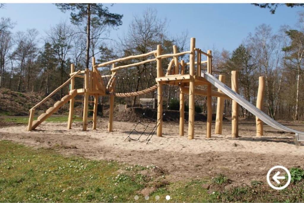 Chalet Toetje Op De Veluwe 霍德鲁 外观 照片