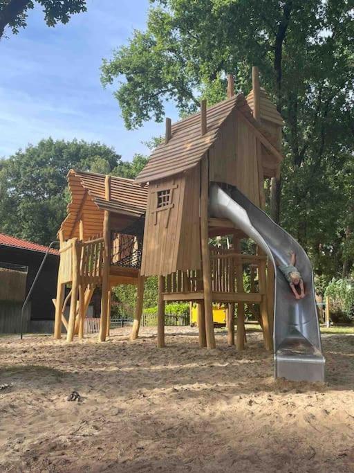 Chalet Toetje Op De Veluwe 霍德鲁 外观 照片